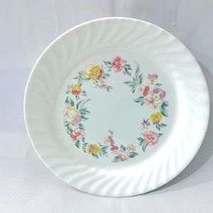 5 PC Corelle GARDEN PORTRAIT by Corning dinner plates (5 pieces)
